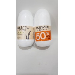 MUSSVITAL BOTANICS DESODORANTE SENSIBLE DUPLO 2X75ML