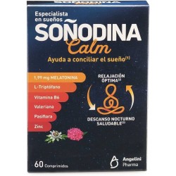 SOÑODINA MELATONINA TRICAPA CALM 60 COMP 1,99 MG MELATONINA