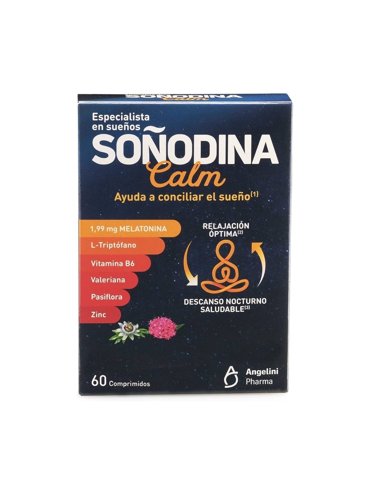 SOÑODINA MELATONINA TRICAPA CALM 60 COMPRIMIDOS