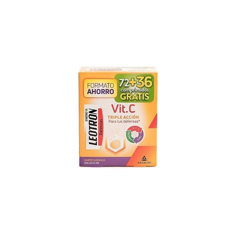 LEOTRON VITAMINA C - 72 + 36 COMPRIMIDOS