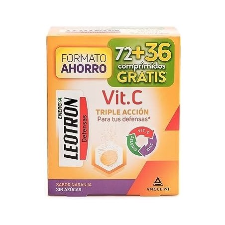 LEOTRON VITAMINA C - 72 + 36 COMPRIMIDOS