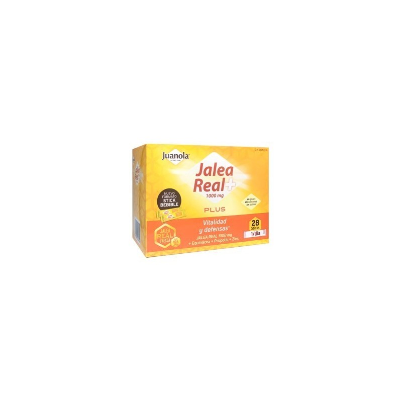 JUANOLA JALEA REAL PLUS 1000 MG - 28 STICKS