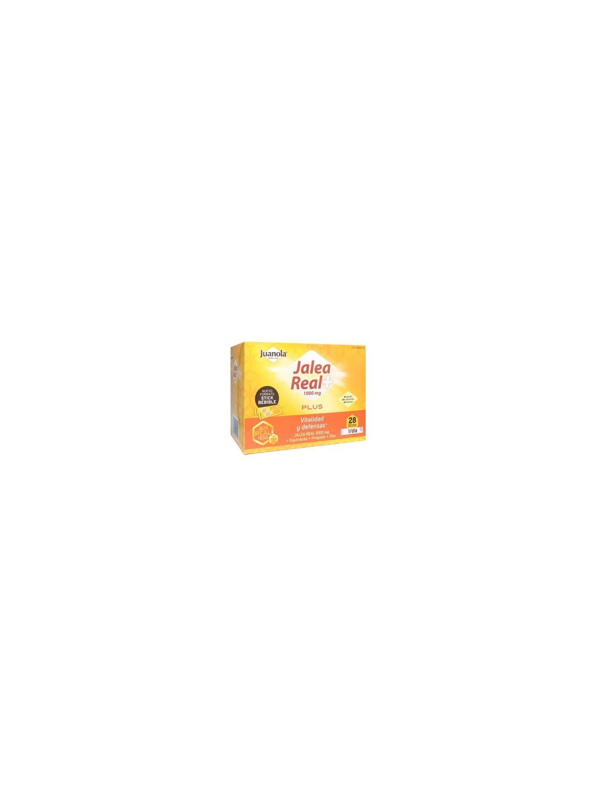 JUANOLA JALEA REAL PLUS 1000 MG - 28 STICKS