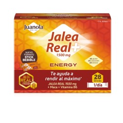 JUANOLA JALEA REAL ENERGY 1500 MG - 28 STICKS