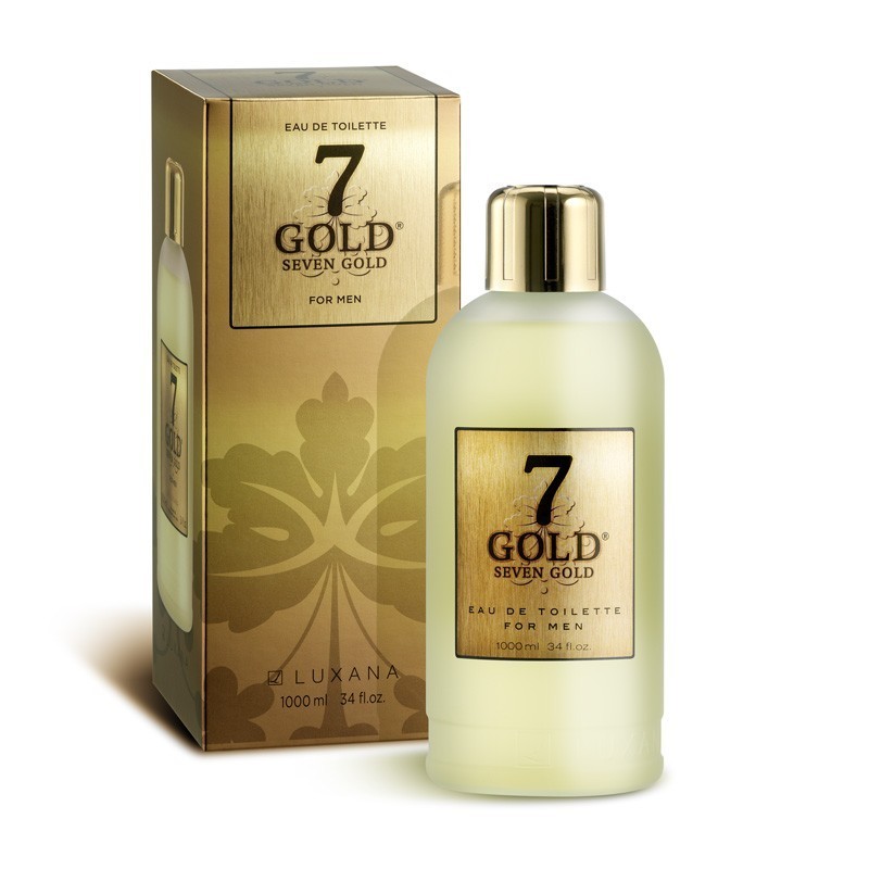 LUXANA SEVEN GOLD PERFUME MASCULINO 1000 ML