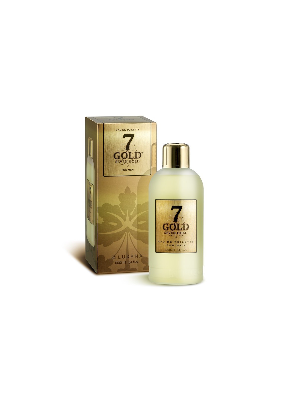 LUXANA SEVEN GOLD PERFUME MASCULINO 1000 ML