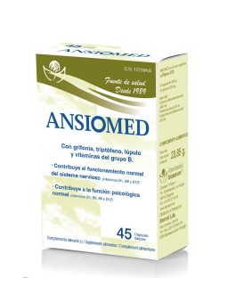 Ansiomed 45 Cápsulas | Bioserum | Mundo Colágeno