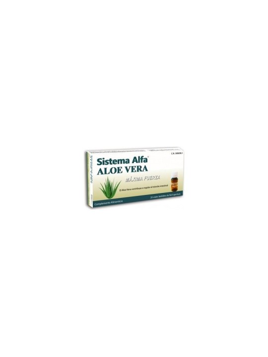 Sistema Alfa Aloe Vera 20 Viales | Mundo Colágeno