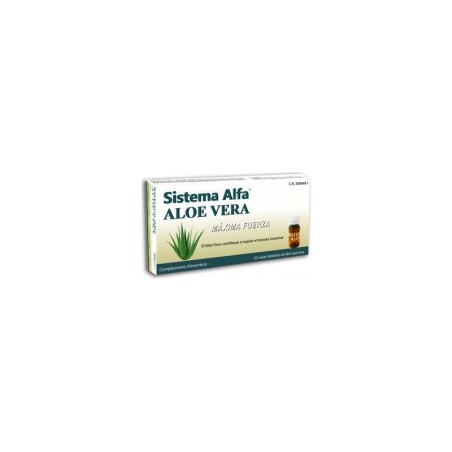 Sistema Alfa Aloe Vera 20 Viales | Mundo Colágeno