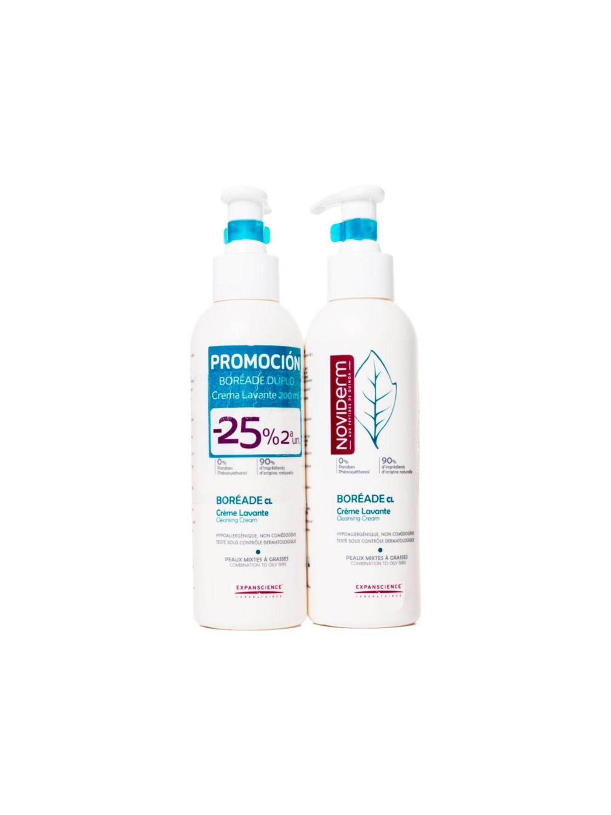 Boréade Duplo Crema Lavante 2x200 ML | Boréade