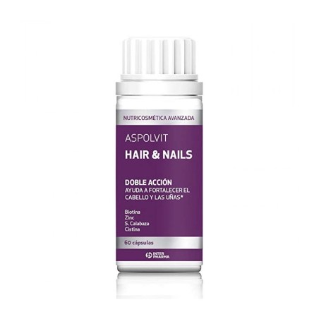 ASPOLVIT HAIR & NAILS 60 CAPSULAS : CABELLO Y UÑAS