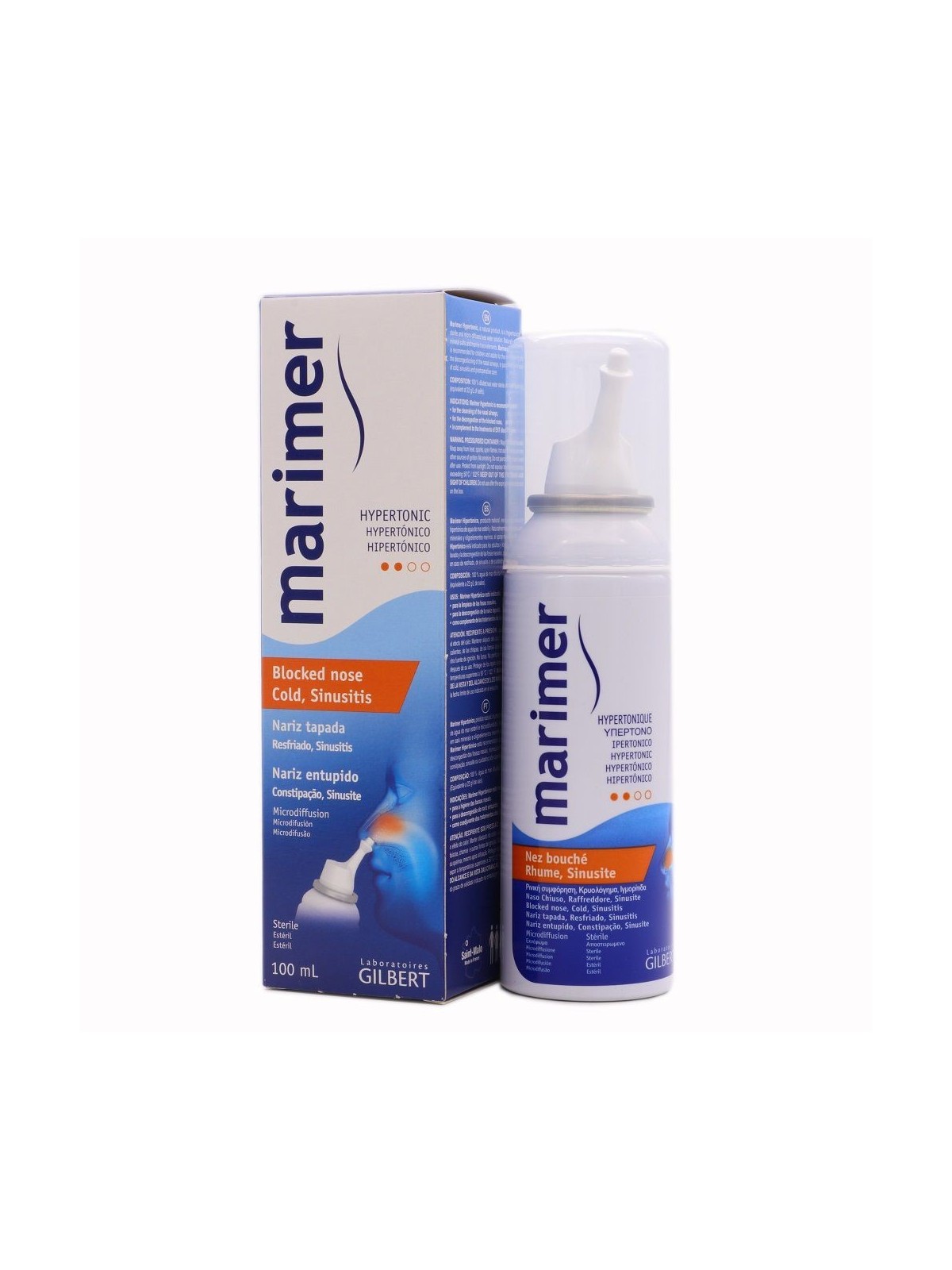 AGUA DE MAR HIPERTÓNICA MARIMER 100 ML