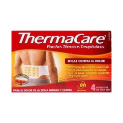 THERMACARE LUMBAR Y CADERA 4 UNID. PARCHES TÉRMICOS TERAPÉUTICOS