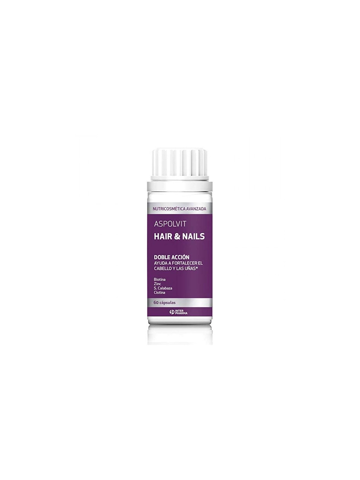 ASPOLVIT HAIR & NAILS 60 CAPSULAS : CABELLO Y UÑAS
