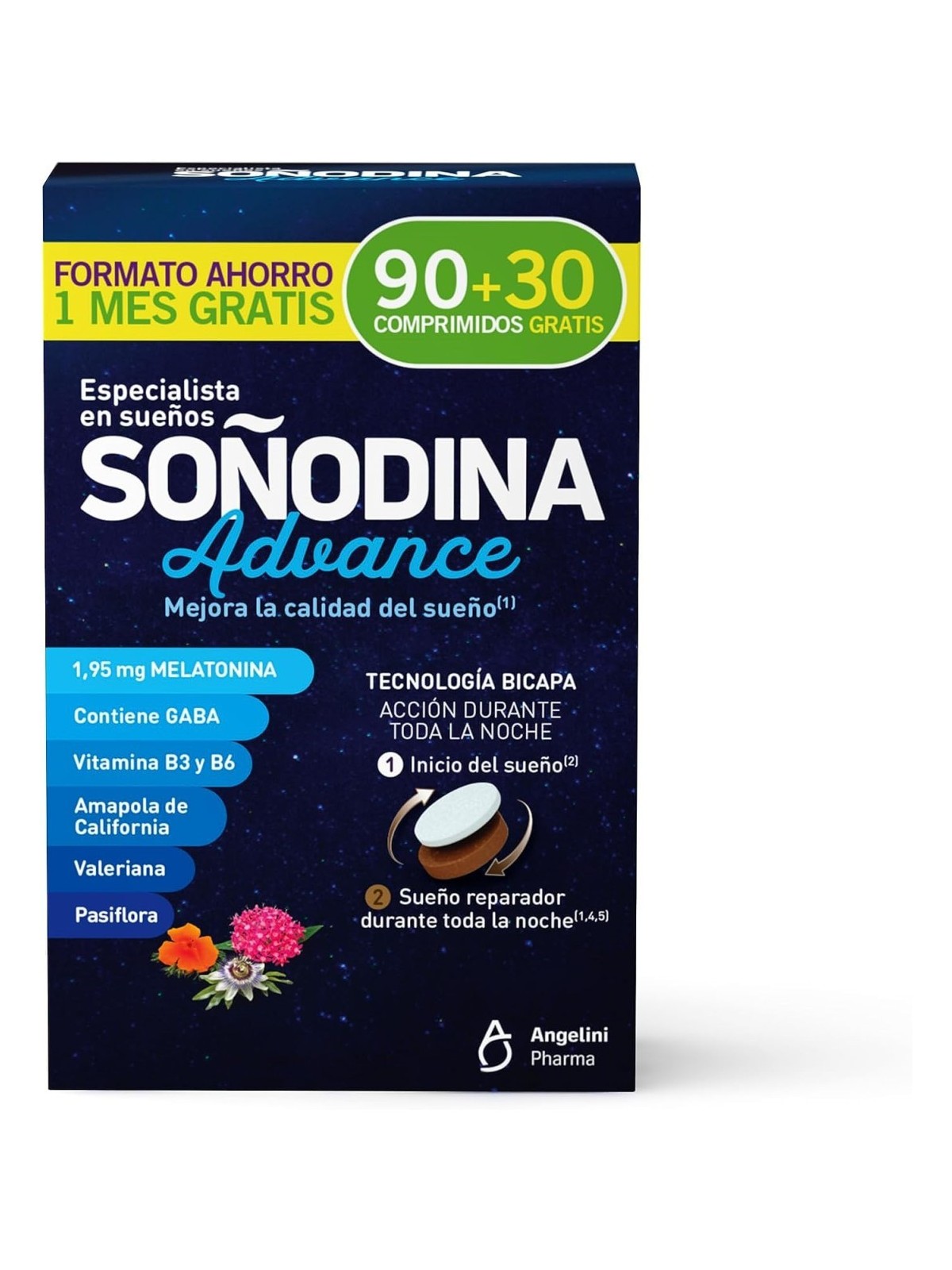SOÑODINA ADVANCE 90 + 30 CÁPSULAS